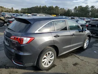 2016 Acura RDX with VIN 5J8TB4H39GL016317, listed as a Copart auction lot 45865465 with 147,490 mi miles and Salvage Title. Bid and sale history available at carsss.com. Image 3.