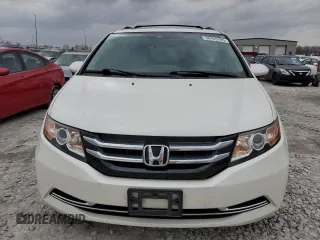 2017 Honda Odyssey EX-L with VIN 5FNRL5H61HB005497, listed as a Copart auction lot 50455795 with 102,046 mi miles and Salvage Title. Bid and sale history available at DreamBid. Image 5.