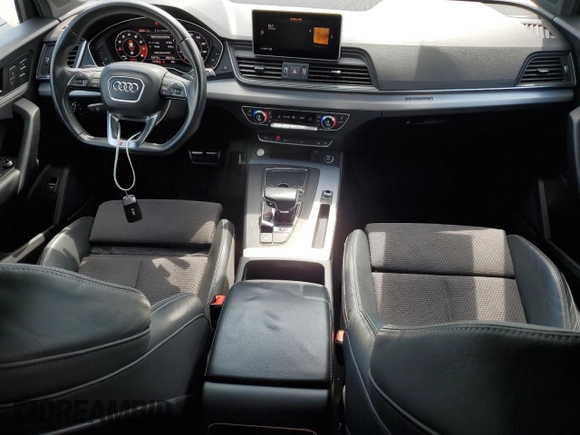 2018 Audi SQ5 Premium Plus with VIN WA1A4AFY9J2213637, listed as a Copart auction lot 66158564 with 63,717 mi miles and Salvage Title. Bid and sale history available at DreamBid. Image 8.