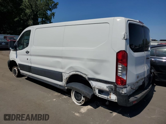 2019 Ford Transit with VIN 1FTYR1ZM5KKA91942, listed as a Copart auction lot 64148395 with 106,099 mi miles and Salvage title. Bid and sale history available at DreamBid. Image 2.
