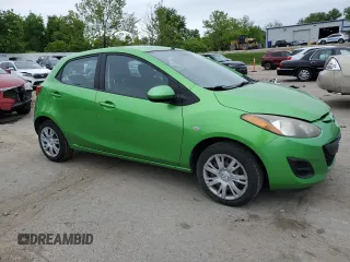 2013 Mazda 2 Sport z VIN JM1DE1KY7D0154285, wystawiony jako Copart lot #58502815 z przebiegiem 74 347 mil mil oraz Szkoda całkowita • Salvage title. Historia ofert i sprzedaży dostępna na DreamBid. Obrazek 4.
