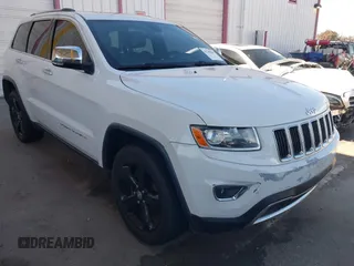 2014 Jeep Grand Cherokee Limited with VIN 1C4RJFBG4EC364039, listed as a IAAI auction lot 41745634 with 117,170 mi miles. Bid and sale history available at carsss.com. Image 1.