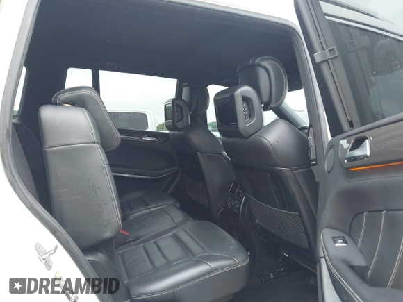 2018 Mercedes-Benz GLS 63 AMG with VIN 4JGDF7FE1JB099084, listed as a IAAI auction lot 42220385 with 97,904 mi miles and . Bid and sale history available at DreamBid. Image 8.
