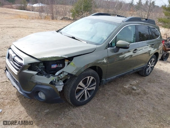 2018 Subaru Outback Limited with VIN 4S4BSANCXJ3298743, listed as a IAAI auction lot 41655531 with 59,941 mi miles. Bid and sale history available at carsss.com. Image 2.