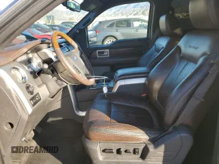 2009 Ford F-150 XL with VIN 1FTPW14V39FB05831, listed as a Copart auction lot 85943924 with 133,893 mi miles and Salvage title. Bid and sale history available at DreamBid. Image 7.