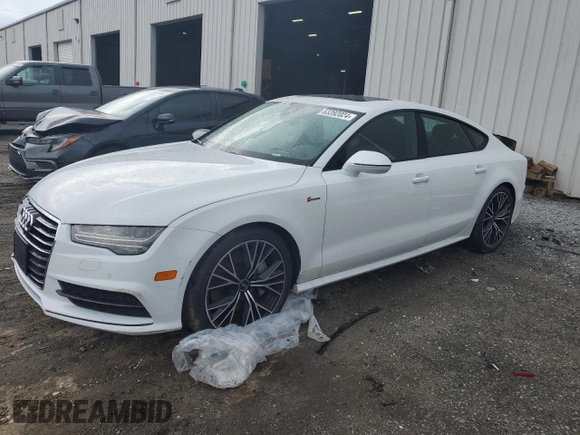 2016 Audi A7 3.0 Prestige with VIN WAU2GAFC5GN012361, listed as a Copart auction lot 63392024 with Not Provided miles and Salvage Title. Bid and sale history available at carsss.com. Image 1.