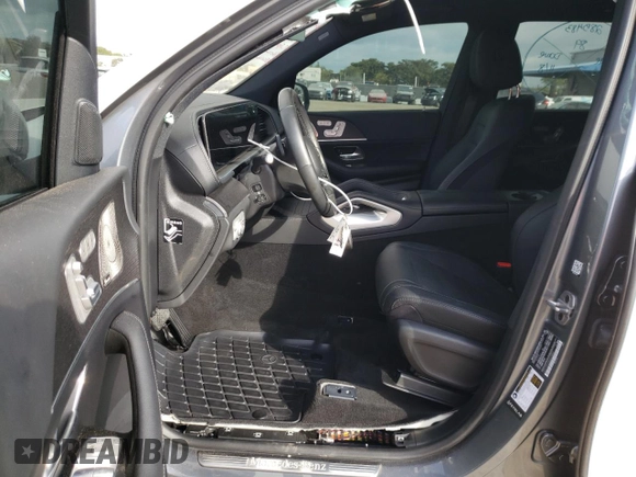 2022 Mercedes-Benz GLS with VIN 4JGFF5KE8NA620882, listed as a Copart auction lot 38109643 with 3,081 mi miles. Bid and sale history available at carsss.com. Image 7.