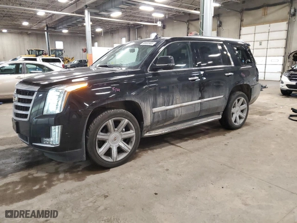 2019 Cadillac Escalade Premium Luxury with VIN 1GYS4CKJ1KR280234, listed as a Copart auction lot 88693985 with 94,924 mi miles and Salvage Title. Bid and sale history available at carsss.com. Image 1.
