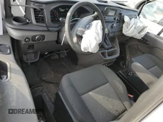 2023 Ford Transit Cargo with VIN 1FTBR1C86PKA86595, listed as a Copart auction lot 44908465 with 2,537 mi miles and Salvage Title. Bid and sale history available at carsss.com. Image 8.