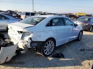 2016 Audi A3 2.0T Premium Plus with VIN WAUE8GFF1G1106834, listed as a Copart auction lot 65890952 with 63,563 mi miles. Bid and sale history available at carsss.com. Image 3.