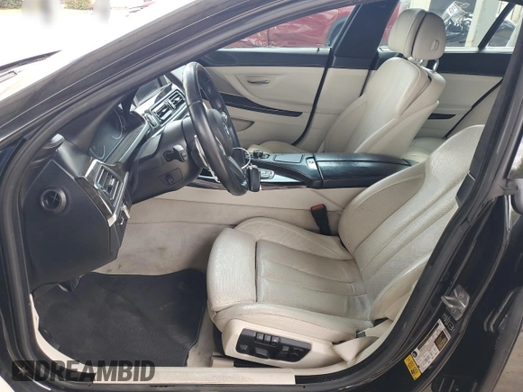 2014 BMW 6 Series 640i z VIN WBA6A0C5XED317733, wystawiony jako Copart lot #51289785 z przebiegiem 120 455 mil mil oraz Szkoda całkowita • Salvage title. Historia ofert i sprzedaży dostępna na DreamBid. Obrazek 7.