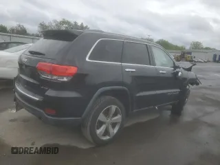 2014 Jeep Grand Cherokee Limited with VIN 1C4RJFBG6EC103110, listed as a Copart auction lot 57455705 with Not provided miles and Salvage title. Bid and sale history available at DreamBid. Image 3.