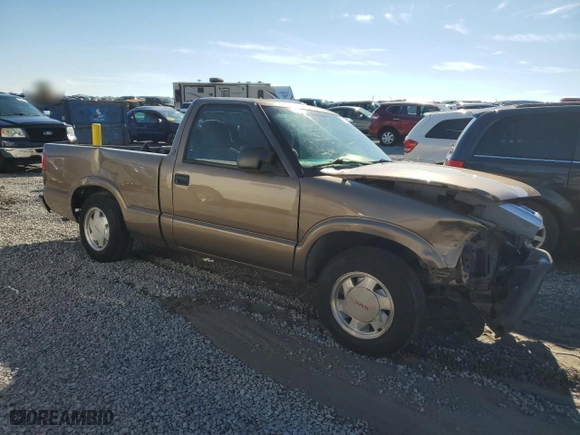 2002 GMC Sonoma SL with VIN 1GTCS145628255534, listed as a Copart auction lot 80115964 with 78,550 mi miles and Salvage Title. Bid and sale history available at carsss.com. Image 4.