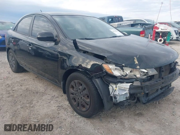 2012 Kia Forte EX with VIN KNAFU4A23C5493666, listed as a IAAI auction lot 41755930 with 203,251 mi miles. Bid and sale history available at carsss.com. Image 1.
