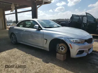 2015 BMW 4 Series 435i with VIN WBA3T3C57FP939561, listed as a Copart auction lot 48728785 with 116,009 mi miles and Salvage Title. Bid and sale history available at carsss.com. Image 4.