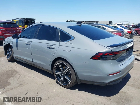 2023 Honda Accord Sport with VIN 1HGCY2F50PA060421, listed as a IAAI auction lot 42522977 with 11,224 mi miles and . Bid and sale history available at DreamBid. Image 3.