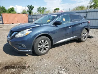 2017 Nissan Murano S с VIN 5N1AZ2MG1HN117951, выставлен на аукционе Copart как лот 56952375 с пробегом 128 981 миль миль и Списание • Salvage title. История ставок и продаж доступна на DreamBid. Изображение 1.