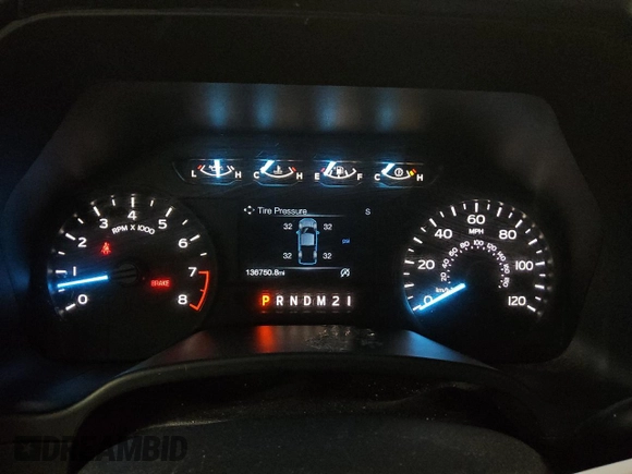 2018 Ford F-150 XL с VIN 1FTEX1CB3JKF05959, выставлен на аукционе Copart как лот 57160805 с пробегом 136 750 миль миль и Чистый • Clean title. История ставок и продаж доступна на DreamBid. Изображение 9.