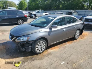 2018 Nissan Sentra S with VIN 3N1AB7AP3JY285824, listed as a Copart auction lot 51109415 with 122,986 mi miles and Salvage Title. Bid and sale history available at carsss.com. Image 1.