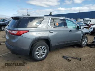 2020 Chevrolet Traverse LS z VIN 1GNERFKW5LJ155505, wystawiony jako Copart lot #53443015 z przebiegiem 161 816 mil mil oraz Nie do naprawy • Non repairable. Historia ofert i sprzedaży dostępna na DreamBid. Obrazek 3.