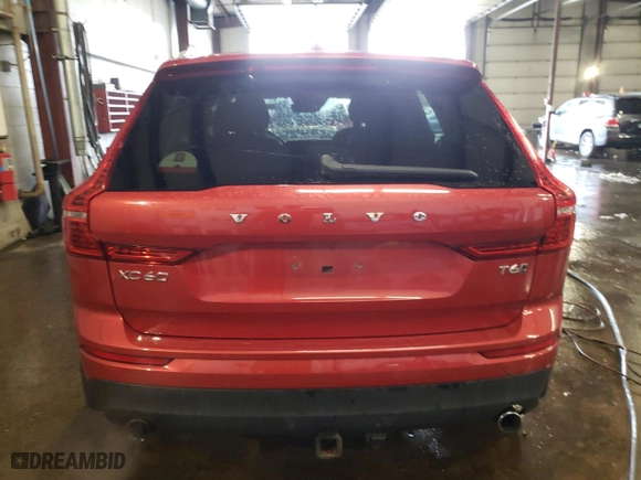 2018 Volvo XC60 Momentum with VIN YV4A22RK8J1014767, listed as a Copart auction lot 44696665 with 49,748 mi miles and Salvage Title. Bid and sale history available at carsss.com. Image 6.