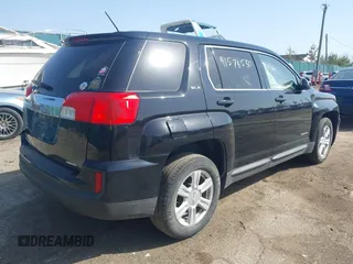 2016 GMC Terrain SLE with VIN 2GKFLSEK2G6343678, listed as a IAAI auction lot 41576580 with 90,944 mi miles. Bid and sale history available at carsss.com. Image 4.