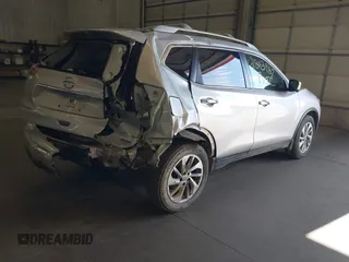 2014 Nissan Rogue SL with VIN 5N1AT2MV8EC873610, listed as a IAAI auction lot 41843987 with 179,226 mi miles. Bid and sale history available at carsss.com. Image 4.