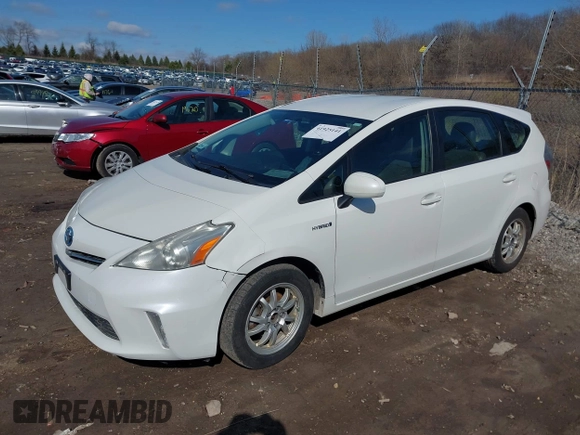 2012 Toyota Prius Two with VIN JTDZN3EUXC3025299, listed as a IAAI auction lot 41925141 with 280,882 mi miles and . Bid and sale history available at DreamBid. Image 17.