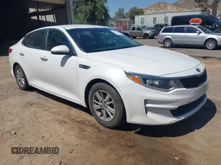 2018 Kia Optima LX with VIN KNAGT4L39J5199134, listed as a IAAI auction lot 42020753 with 171,691 mi miles and . Bid and sale history available at DreamBid. Image 1.