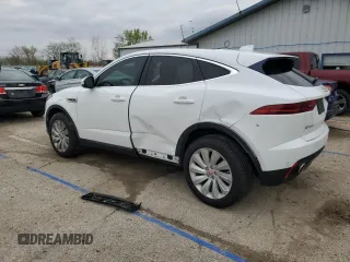 2018 Jaguar E-Pace SE with VIN SADFP2FX1J1Z15509, listed as a Copart auction lot 51812485 with 44,068 mi miles and Salvage Title. Bid and sale history available at DreamBid. Image 2.