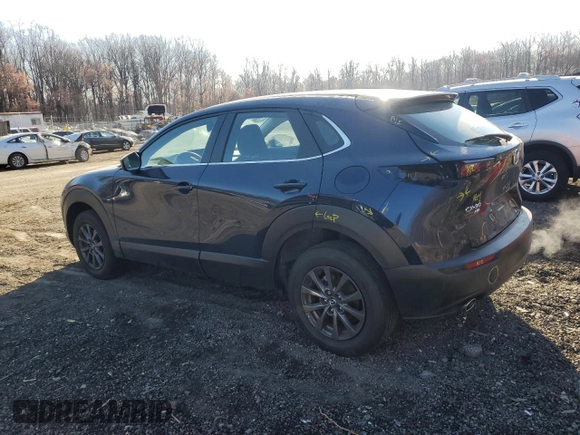 2023 Mazda CX-30 S with VIN 3MVDMBAM9PM509075, listed as a Copart auction lot 49321595 with 23,792 mi miles and Salvage Title. Bid and sale history available at carsss.com. Image 2.