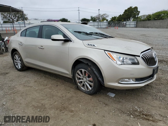 2014 Buick LaCrosse with VIN 1G4GA5GR5EF186048, listed as a Copart auction lot 57343484 with 139,188 mi miles and Salvage Title. Bid and sale history available at carsss.com. Image 4.