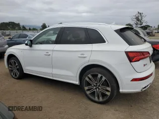 2018 Audi SQ5 Prestige with VIN WA1C4AFYXJ2135166, listed as a Copart auction lot 53489335 with 78,316 mi miles and Salvage Title. Bid and sale history available at carsss.com. Image 2.