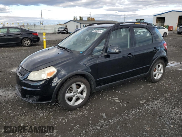 2009 Suzuki SX4 with VIN JS2YB413095103261, listed as a Copart auction lot 79321024 with 96,587 mi miles and Salvage Title. Bid and sale history available at carsss.com. Image 1.