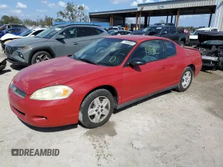 2007 Chevrolet Monte Carlo LS with VIN 2G1WJ15K479191678, listed as a Copart auction lot 77086664 with 158,942 mi miles and Salvage Title. Bid and sale history available at carsss.com. Image 1.