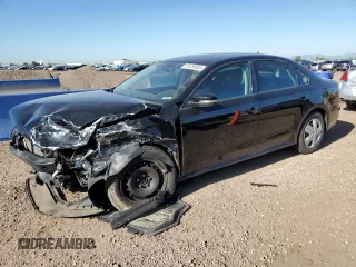 2014 Volkswagen Passat S with VIN 1VWAP7A33EC024216, listed as a Copart auction lot 61839005 with 101,196 mi miles and Salvage title. Bid and sale history available at DreamBid. Image 1.