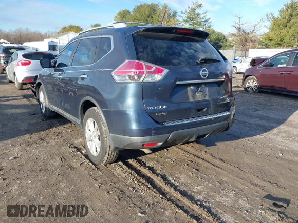 2016 Nissan Rogue SL with VIN 5N1AT2MV0GC869568, listed as a IAAI auction lot 41218647 with 81,057 mi miles and . Bid and sale history available at DreamBid. Image 3.