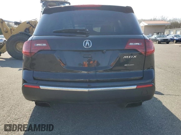 2013 Acura MDX with VIN 2HNYD2H22DH500813, listed as a Copart auction lot 52652285 with 175,244 mi miles and Non repairable. Bid and sale history available at DreamBid. Image 6.