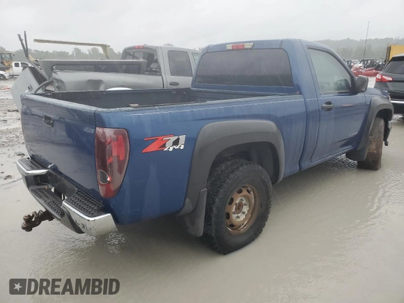 2005 Chevrolet Colorado Z85 with VIN 1GCDT146X58196163, listed as a Copart auction lot 73237904 with 216,161 mi miles and Clean title. Bid and sale history available at DreamBid. Image 3.
