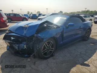 2018 Ford Mustang EcoBoost Premium with VIN 1FATP8UH5J5125142, listed as a Copart auction lot 59035025 with 154,596 mi miles and Salvage title. Bid and sale history available at DreamBid. Image 1.