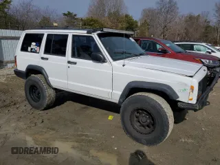1997 Jeep Cherokee SE with VIN 1J4FJ28S8VL516132, listed as a Copart auction lot 43422155 with 116,220 mi miles and Salvage Title. Bid and sale history available at carsss.com. Image 4.