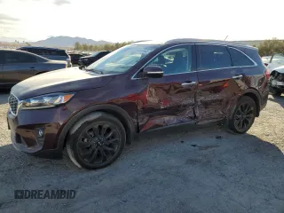 2020 Kia Sorento EX z VIN 5XYPH4A5XLG689309, wystawiony jako Copart lot #41418445 z przebiegiem 65 095 mil mil oraz Szkoda całkowita • Salvage title. Historia ofert i sprzedaży dostępna na DreamBid. Obrazek 1.