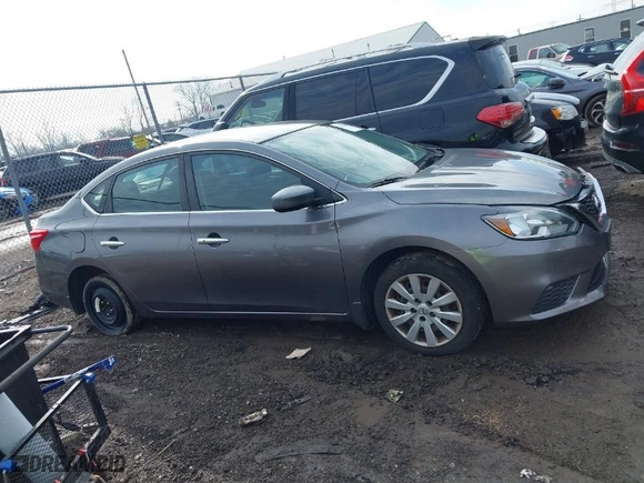2017 Nissan Sentra SV with VIN 3N1AB7AP6HL660029, listed as a IAAI auction lot 41661980 with 126,838 mi miles. Bid and sale history available at carsss.com. Image 14.