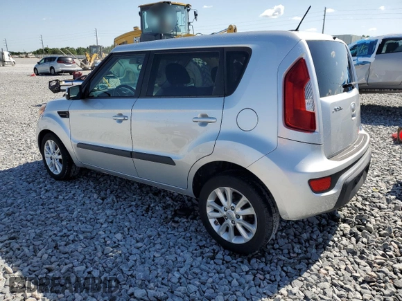 2013 Kia Soul + with VIN KNDJT2A61D7515015, listed as a Copart auction lot 52534285 with 143,299 mi miles and Salvage Title. Bid and sale history available at carsss.com. Image 2.