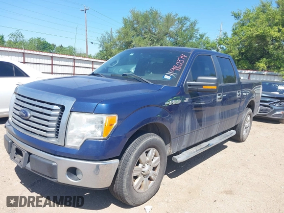 2012 Ford F-150 XL with VIN 1FTFW1CF8CFC40090, listed as a IAAI auction lot 41980374 with 222,869 mi miles. Bid and sale history available at carsss.com. Image 2.