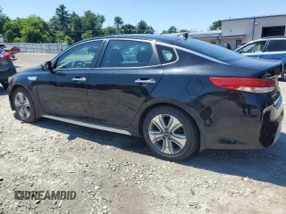 2017 Kia Optima Hybrid EX with VIN KNAGU4LE7H5013468, listed as a Copart auction lot 61204264 with 97,094 mi miles and Salvage Title. Bid and sale history available at carsss.com. Image 2.