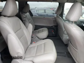 2015 Toyota Sienna XLE with VIN 5TDYK3DC0FS686792, listed as a Copart auction lot 57472045 with 222,663 mi miles and Salvage title. Bid and sale history available at DreamBid. Image 11.
