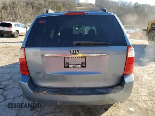 2008 Kia Sedona EX with VIN KNDMB233186246240, listed as a Copart auction lot 48360345 with 205,515 mi miles and Salvage Title. Bid and sale history available at carsss.com. Image 6.