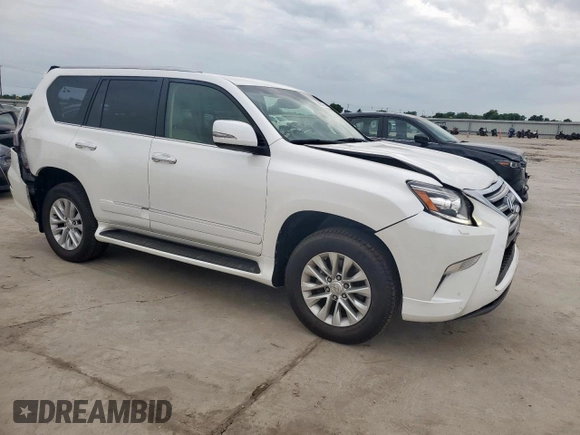 2018 Lexus GX 460 with VIN JTJBM7FX6J5192374, listed as a Copart auction lot 58232455 with 63,395 mi miles and Salvage title. Bid and sale history available at DreamBid. Image 4.
