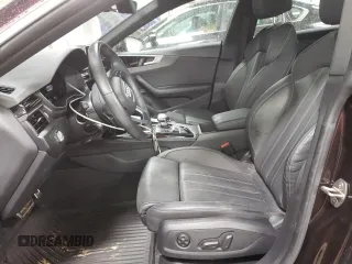 2021 Audi A5 Sportback S line Premium Plus with VIN WAUFACF56MA025896, listed as a Copart auction lot 46140244 with 39,531 mi miles. Bid and sale history available at carsss.com. Image 7.